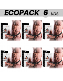ECOPACK 6 EINHEITEN - INTENSE HOHLGESCHIRR MIT DILDO 16 X 3 CM