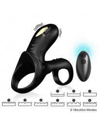 ARMONY - RANGER DOPPELVIBRATORRING FÜR PAARE SCHWARZ