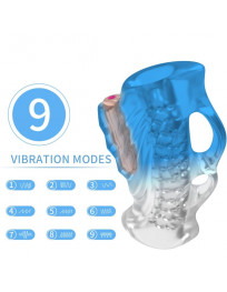 ARMONY - MASTURBATOR FINGER and VIBRATOR BLAUER GRADIENT