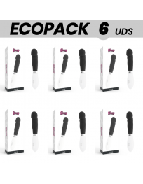 ECOPACK 6 EINHEITEN - GLOSSY PAUL VIBRATOR SCHWARZ