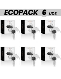 ECOPACK 6 EINHEITEN - INTENSE FRY TRANSPARENTER VIBRATORRING