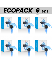 ECOPACK 6 EINHEITEN - INTENSE FRY BLAUER VIBRATORRING