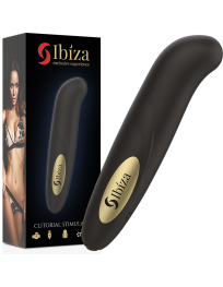 IBIZA - KLITERSTIMULATOR USB-LADEGERT 10 VIBRATIONSMODI GOLDEN 13 X 2,9 CM