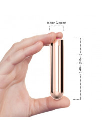 ARMONY - GESPANNUNGSKOPF-VIBRATOR-KUGEL GOLDEN 2 CM x 8.8 CM