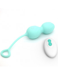 ARMONY - BLOSSOMS VAGINAL HANTEL VIBRATION FERNBEDIENUNG 10 VIBRATIONEN GRÜN