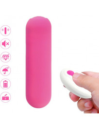 ARMONY - SPLASH JOIE VIBRATOR BULLET SILIKON FERNBEDIENUNG 10 VIBRATIONEN 75 X 19 CM ROSA