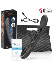 IBIZA - LEISTUNGSSTARKER RABBIT-VIBRATOR MIT MASSAGE-ROLLENPERLE