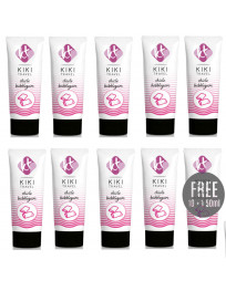 KIKÍ TRAVEL - SCHMIERMITTEL MIT GUM-GESCHMACK 50ML 10 1 KOSTENLOS