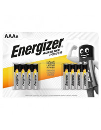 ENERGIZER - ALKALINE BATTERIE POWER AAA LR03 8 EINHEIT