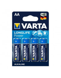VARTA - LONGLIFE POWER ALKALIBATTERIE AA LR6 4 EINHEIT