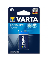 VARTA - LONGLIFE POWER ALKALIBATTERIE 9V LR61 1 EINHEIT
