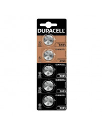 DURACELL - KNOPFBATTERIE LITIO CR2025 3V 5 EINHEIT
