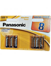 PANASONIC - ALKALINE-BATTERIE AAA LR03, BRONZE, 8 STÜCK IM BLISTER