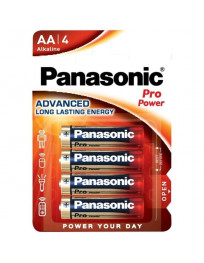 PANASONIC - PRO POWER ALKALINE AA BATTERIE LR6 BLISTER4