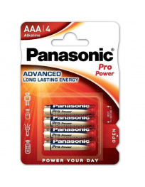 PANASONIC - PRO POWER ALKALINE AAA BATTERIE LR03 BLISTER4