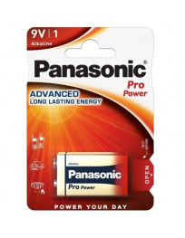 PANASONIC - PRO POWER ALKALINE 9V BATTERIE LR61 BLISTER1