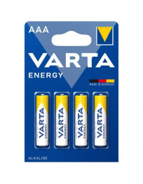 VARTA - ENERGY ALKALINE BATTERIE AAA LR03 BLISTER4