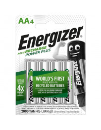 ENERGIZER - WIEDERAUFLADBARE BATTERIEN AA4 BLISTER 4