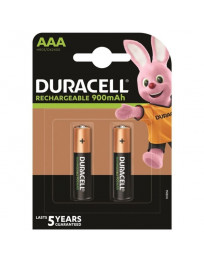 DURACELL - WIEDERAUFLADBARE BATTERIE HR03 AAA 900 mAh 2 EINHEIT