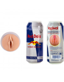 ALIVE - ROTE PUPPE MÄNNLICHER MASTURBATOR VAGINA ENERGETISCHES GETRÄNK DOSE