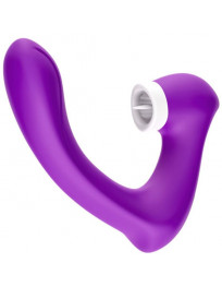 ARMONY - SECRETKISS LECKT VIBRIERENDEN CLIT UND VIBRATOR, GEBOGEN LILA